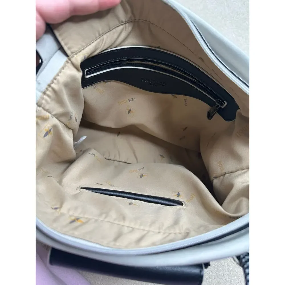 Pepe Moll Gray Transitional Purse